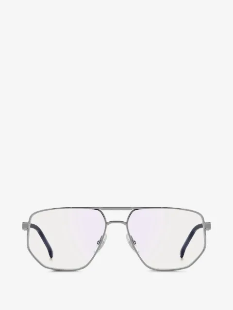 Carrera A1141 geometric-frame double-bridge glasses
