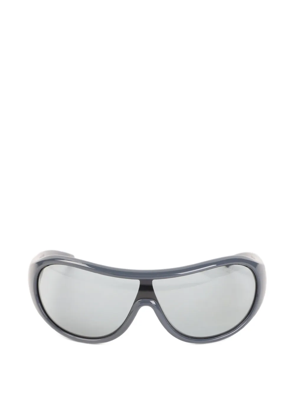 Miu Miu Eyewear logo-debossed sunglasses - Grigio