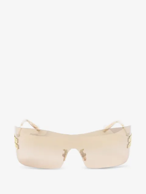 Miu Miu Eyewear logo-plaque sunglasses