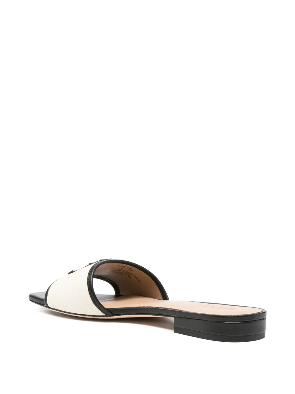 Lauren Ralph Lauren Everley logo-plaque sandals Beige