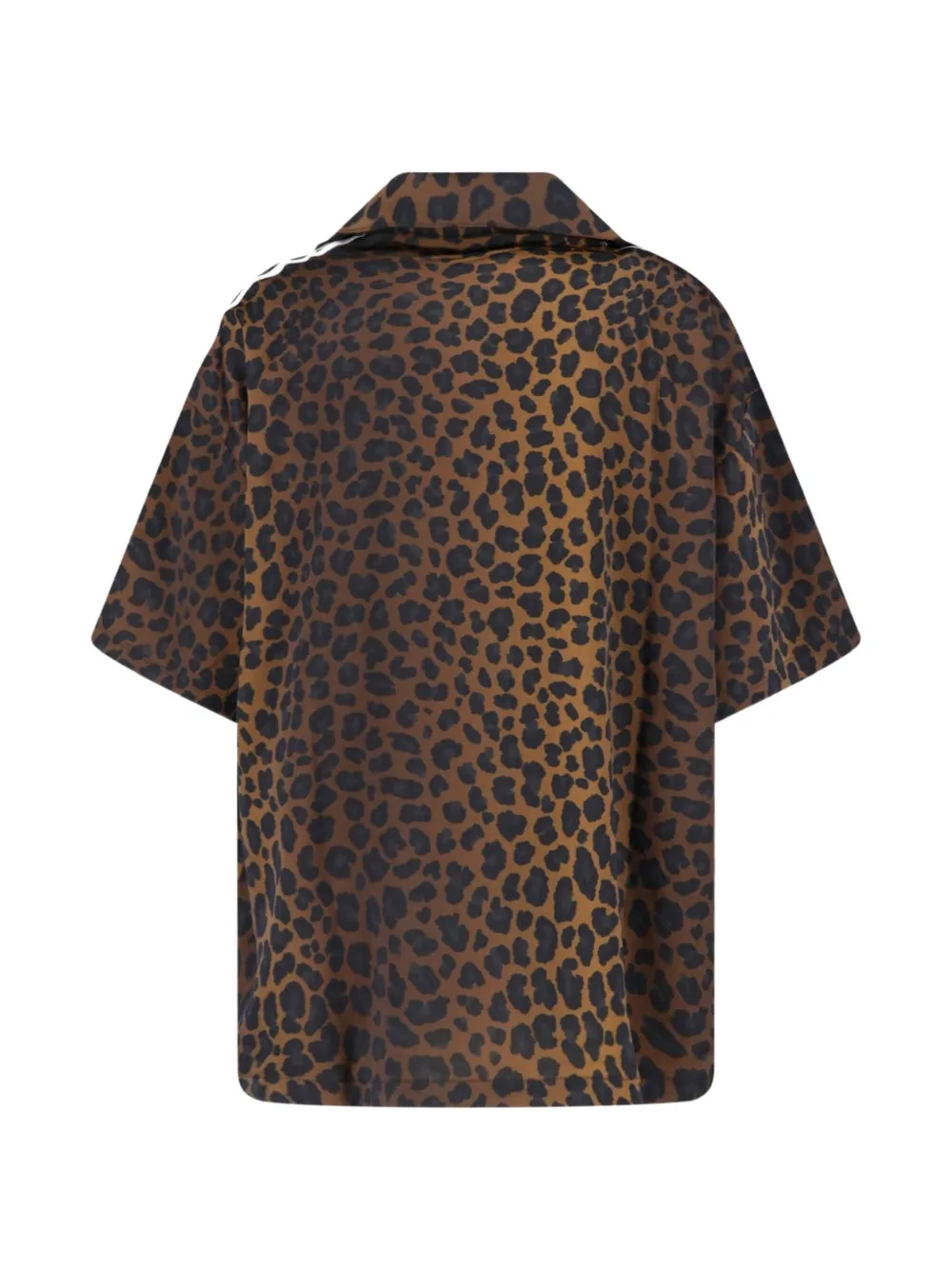 adidas Overhemd met luipaardprint Bruin
