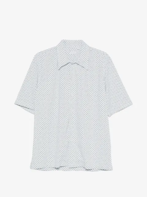 Orian geometric-print short-sleeve shirt