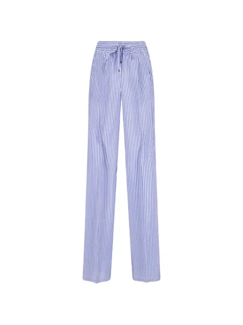Kiton striped wide-leg trousers