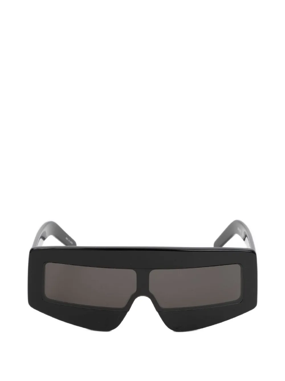 Rick Owens Phleg geometric-frame sunglasses - Nero