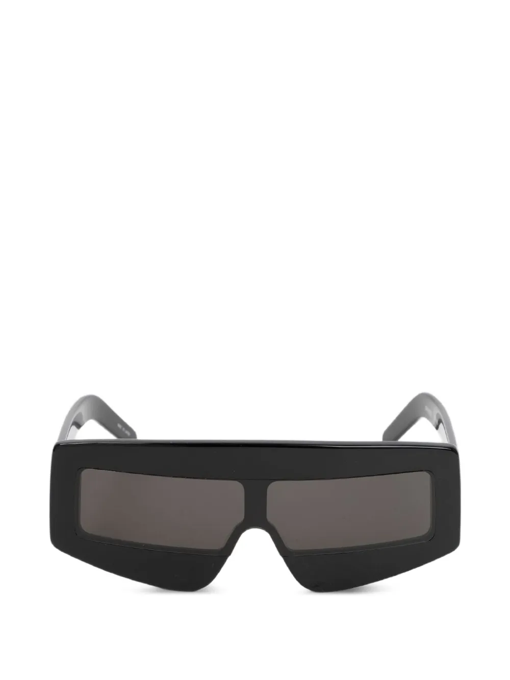 Rick Owens Phleg geometric-frame sunglasses - Schwarz
