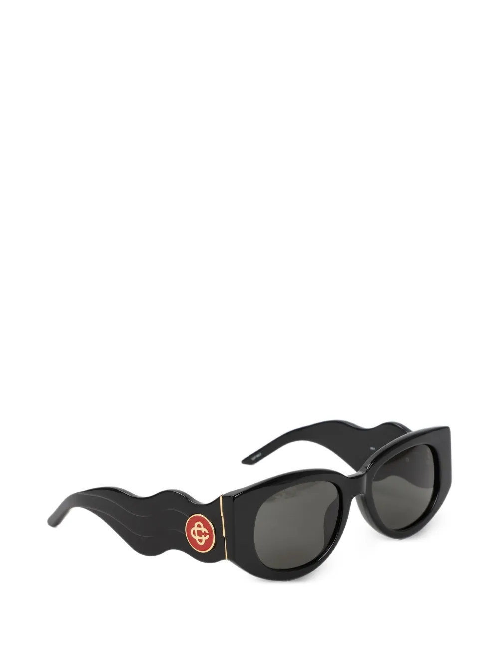 Casablanca Memphis rectangle-frame sunglasses - Nero