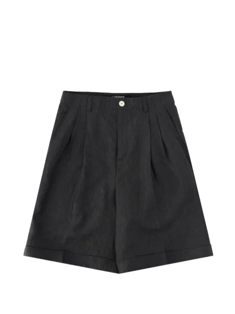 Jacquemus Le Pastro pleated shorts