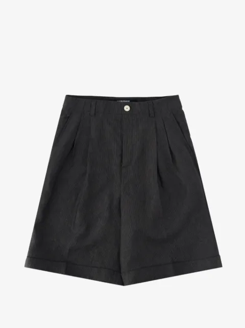 Jacquemus The Pastro pleated shorts