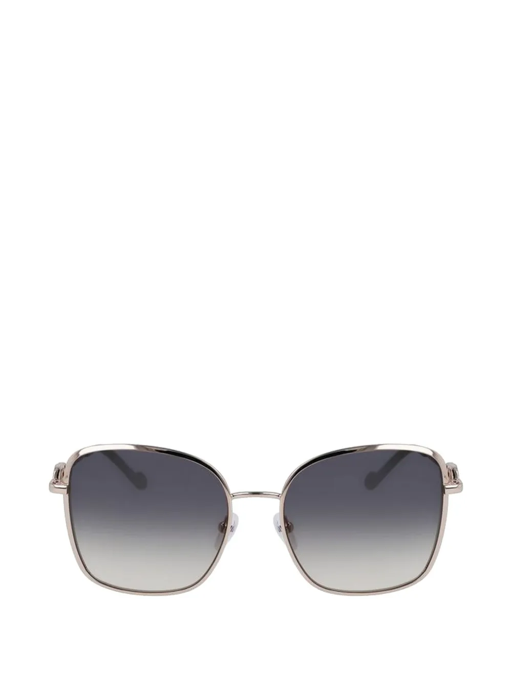 LIU JO gradient-lens square-frame sunglasses - Oro