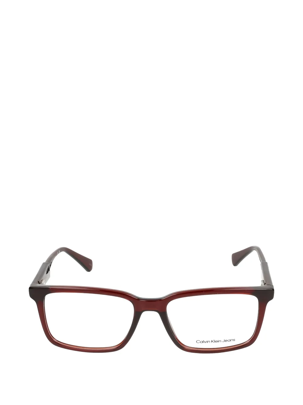Calvin Klein Jeans rectangle-frame glasses - Braun