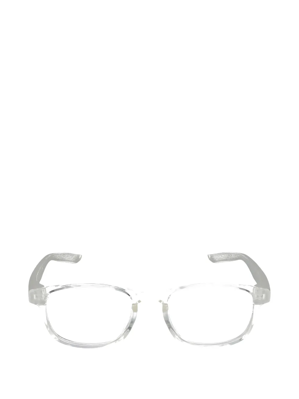 Nike Kids rectangle-frame glasses - Weiß