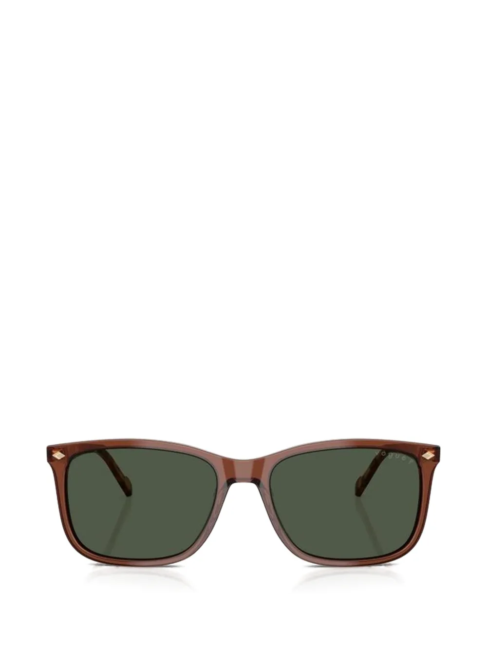 Vogue rectangle-frame sunglasses | Brown