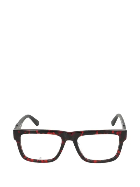 Calvin Klein Jeans tortoiseshell-effect rectangle-frame glasses