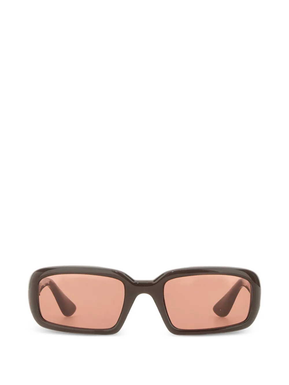Port Tanger Mektoub rectangle-frame sunglasses - Braun