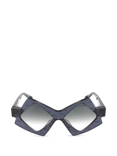 Yohji Yamamoto geometric-frame sunglasses