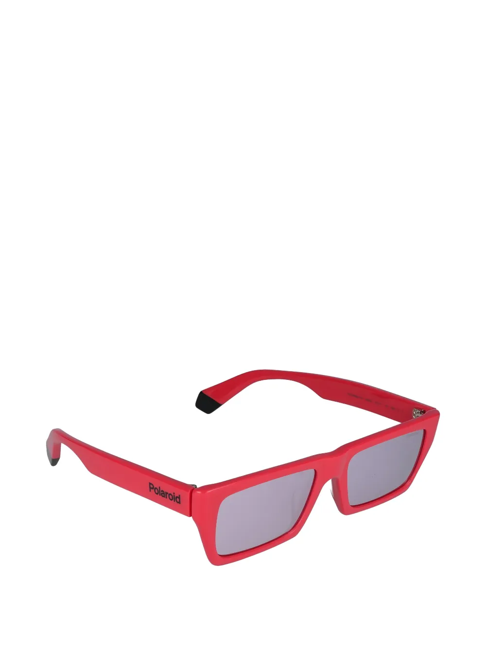 Polaroid rectangle-frame sunglasses