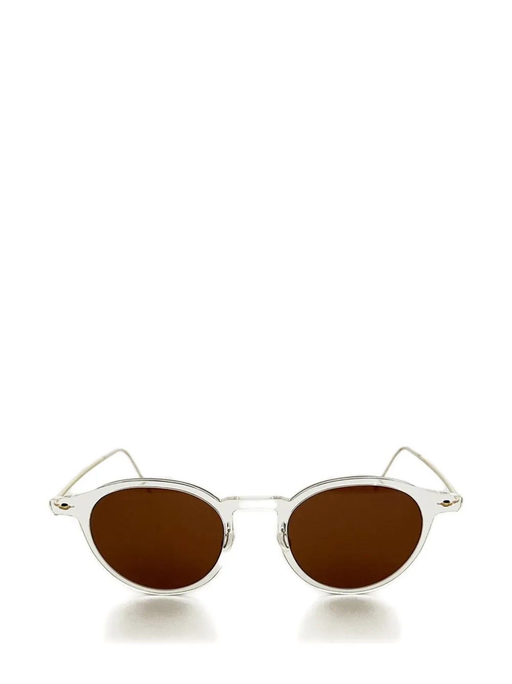 Lindberg round-frame sunglasses - Bianco