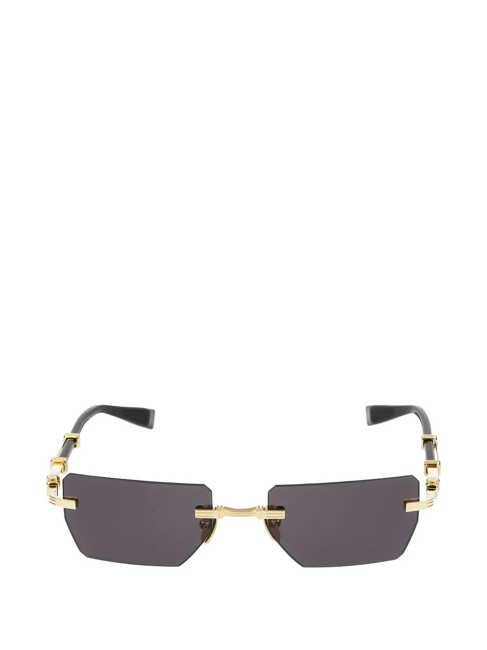 Balmain Pierre geometric-frame sunglasses - Gold