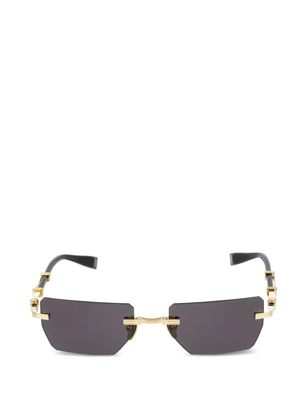 Balmain Pierre geometric-frame sunglasses - Gold