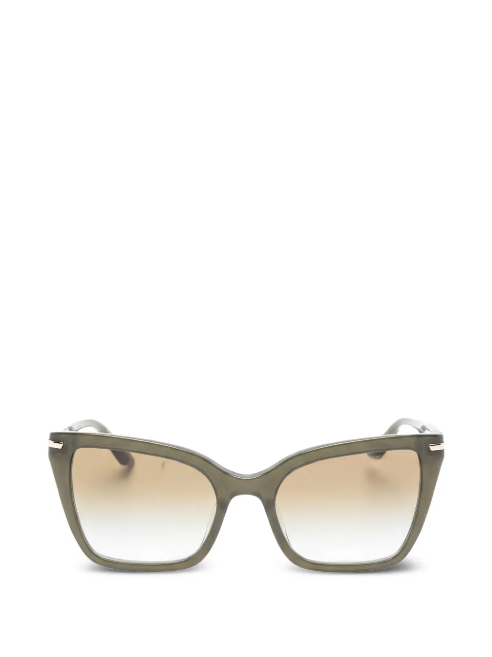Emporio Armani butterfly-shaped sunglasses - Grün