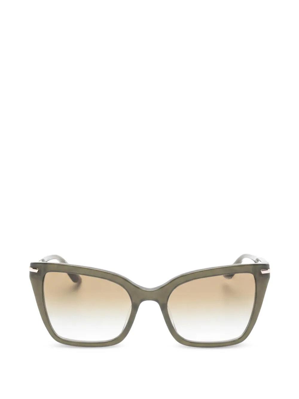 Emporio Armani butterfly-shaped sunglasses - Grün