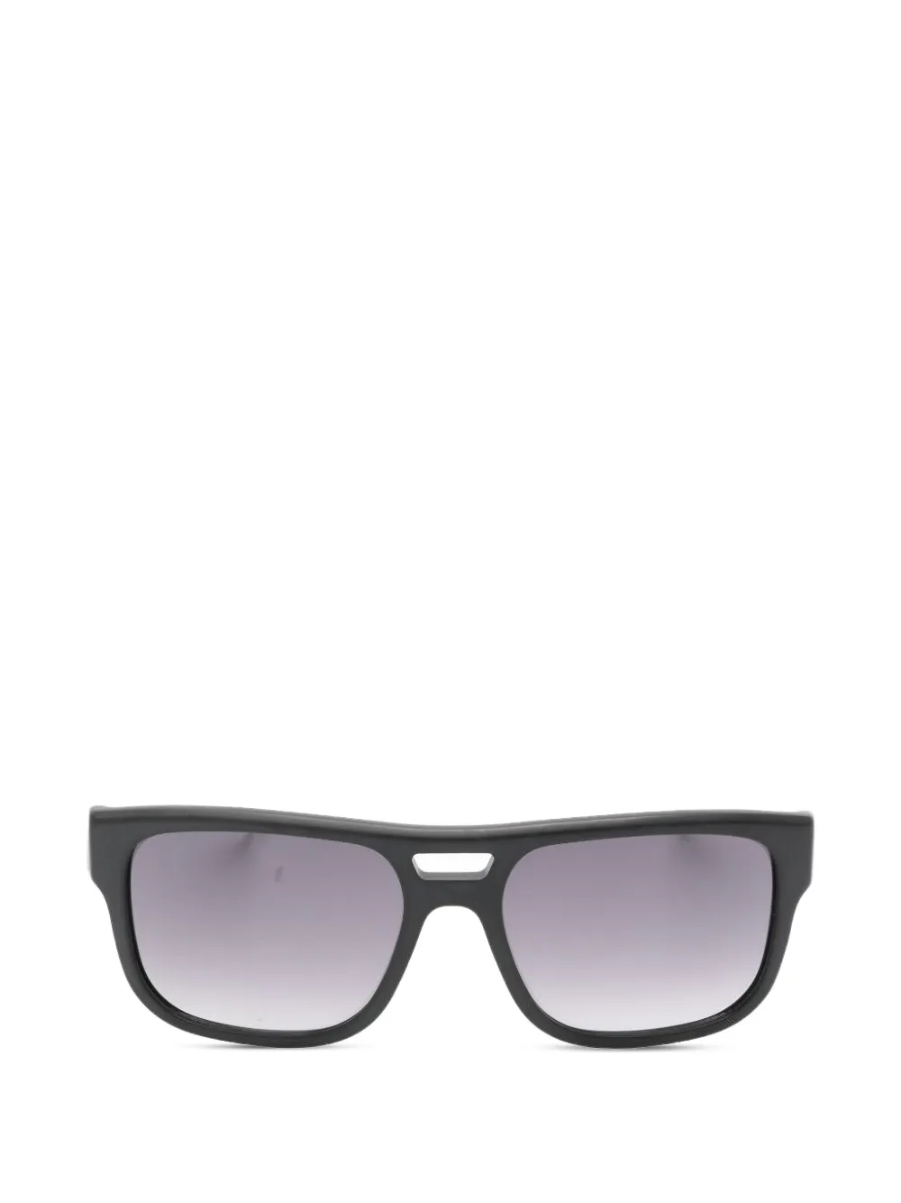Emporio Armani rectangle-frame sunglasses - Nero