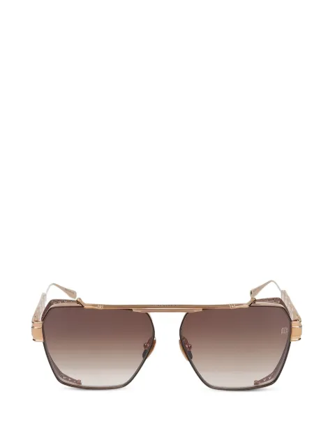 Balmain Premier geometric-frame sunglasses
