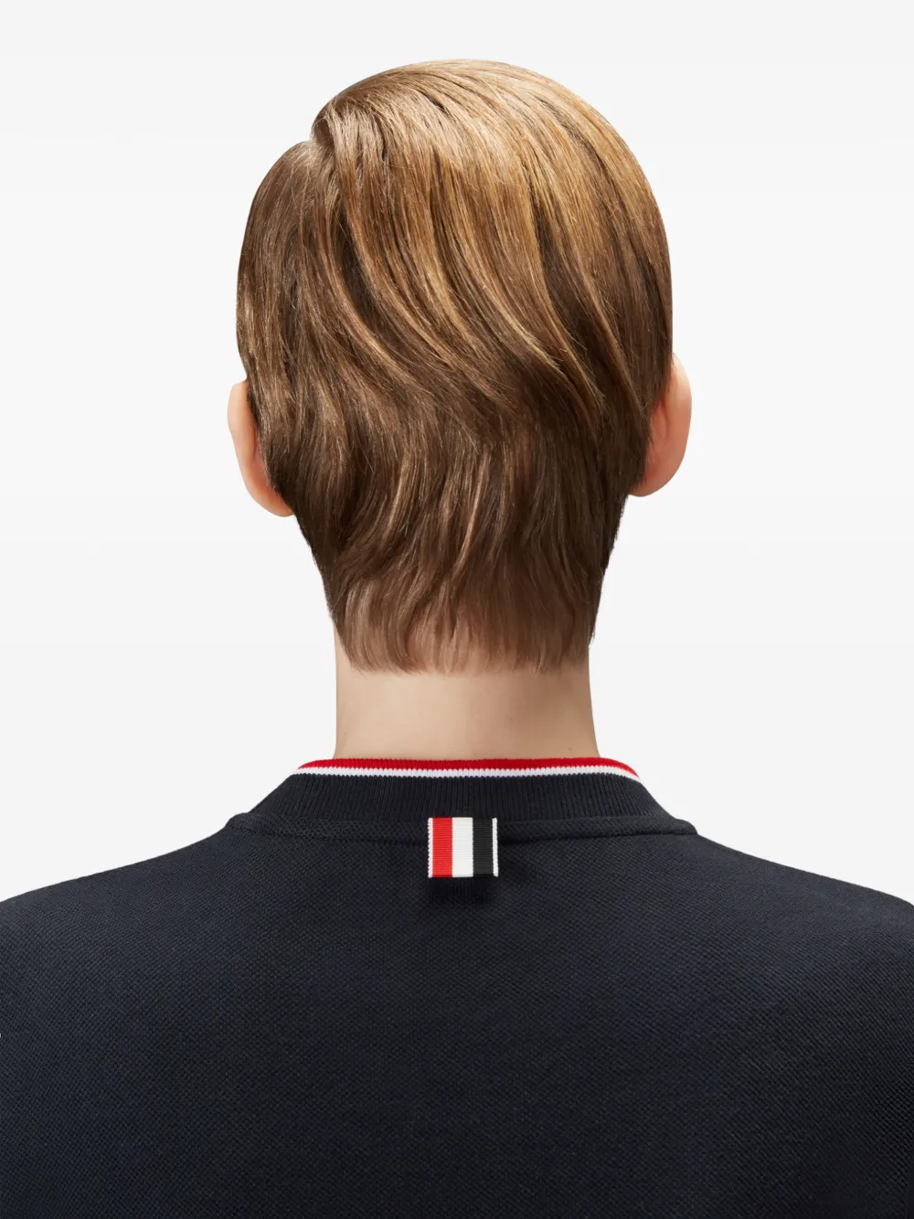 Thom Browne Pique Dolman mini-T-shirtjurk Blauw