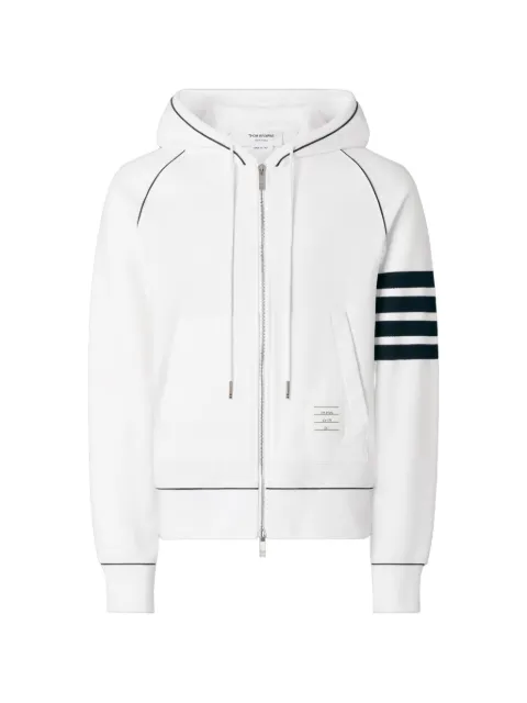 Thom Browne hoodie Loopback à détails rayés