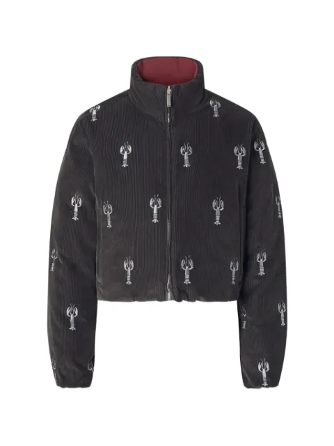 Thom Browne lobster-stitch reversible jacket