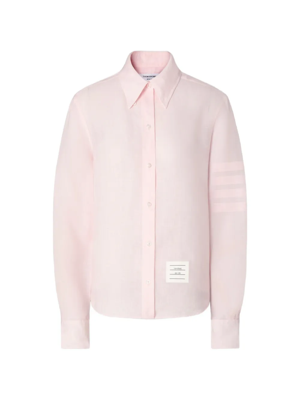 Thom Browne Camicia in lino - Rosa