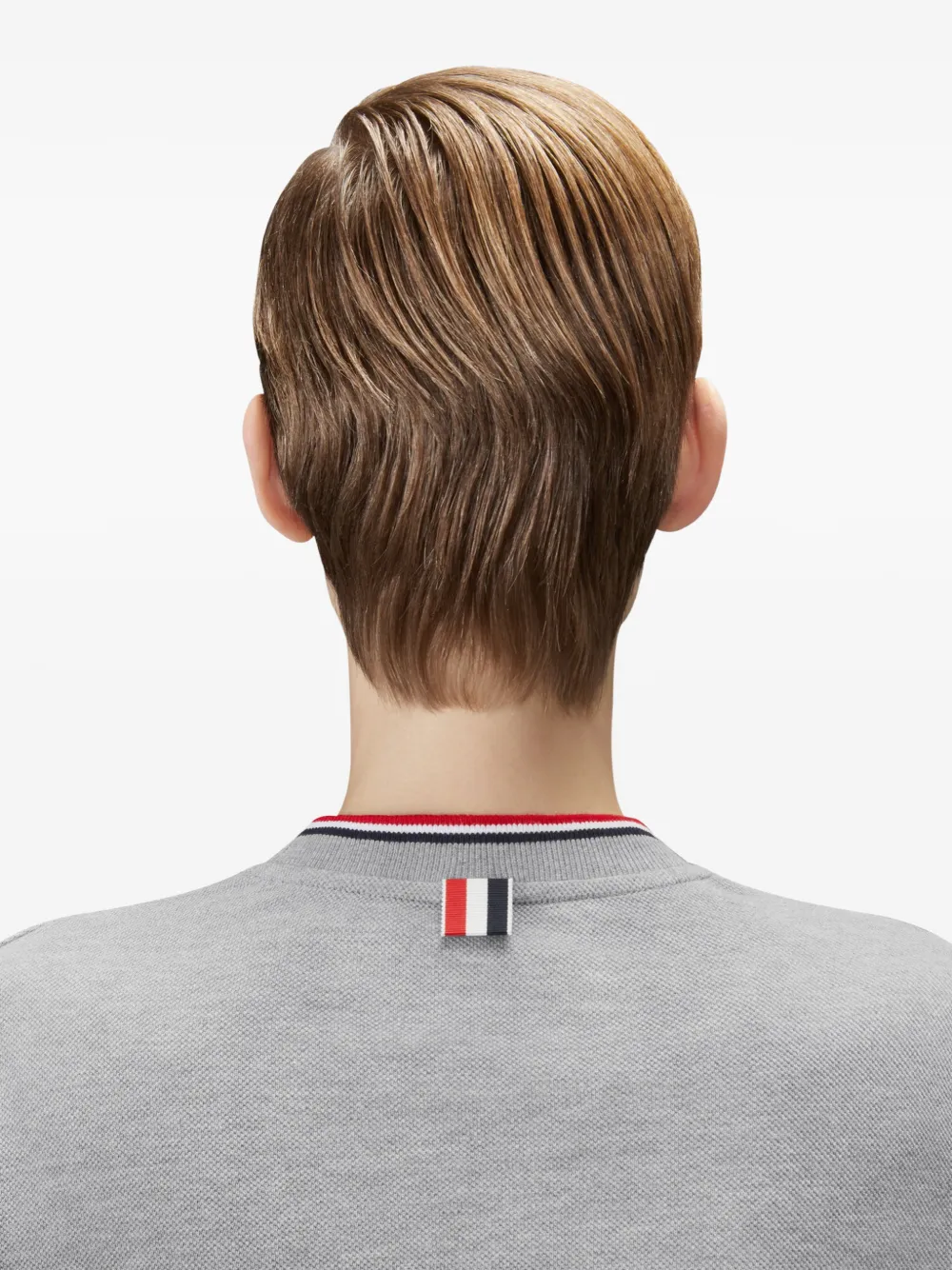 Thom Browne Pique Dolman mini-T-shirtjurk Grijs