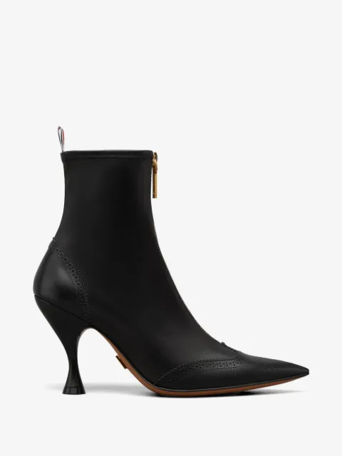 Thom Browne Wingtip leather ankle boots