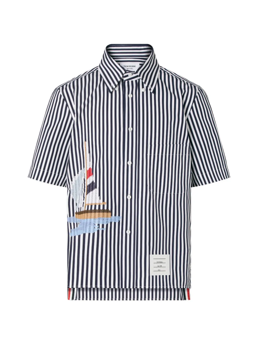 THOM BROWNE ストライプ 半袖シャツ 楽天市場】トムブラウン シャツの通販