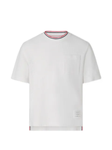 Thom Browne футболка с нагрудным карманом