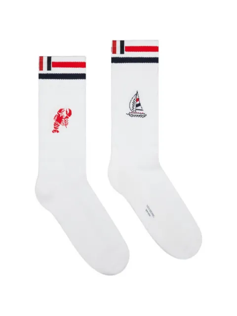 Thom Browne RWB Funmix athletic socks