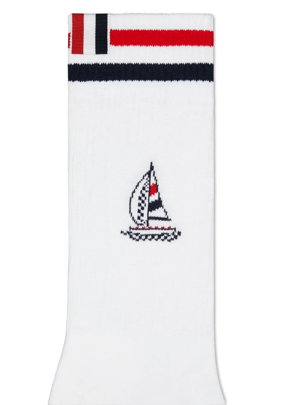  Thom Browne Calcetines Rwb Funmix - Blanco 