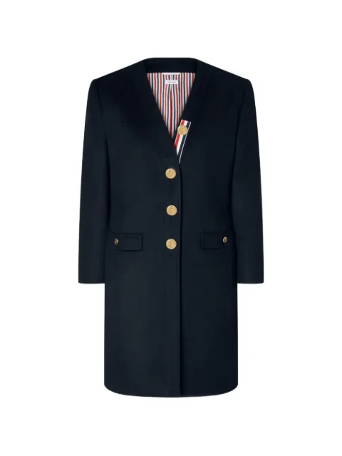 Thom Browne Zibeline cardigan coat