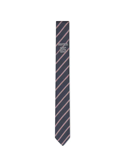 Thom Browne jacquard-stripe Browne 65 tie