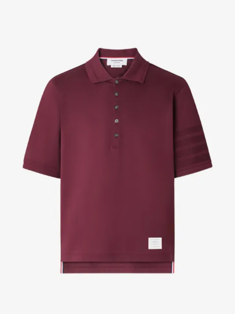Thom Browne playera tipo polo con motivo 4-Bar