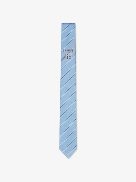 Thom Browne Browne 65 jacquard tie