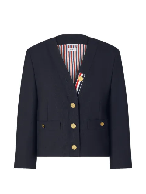 Thom Browne cárdigan Hopsack Suiting