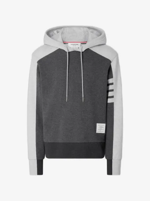 Thom Browne 4-Bar colour-block hoodie