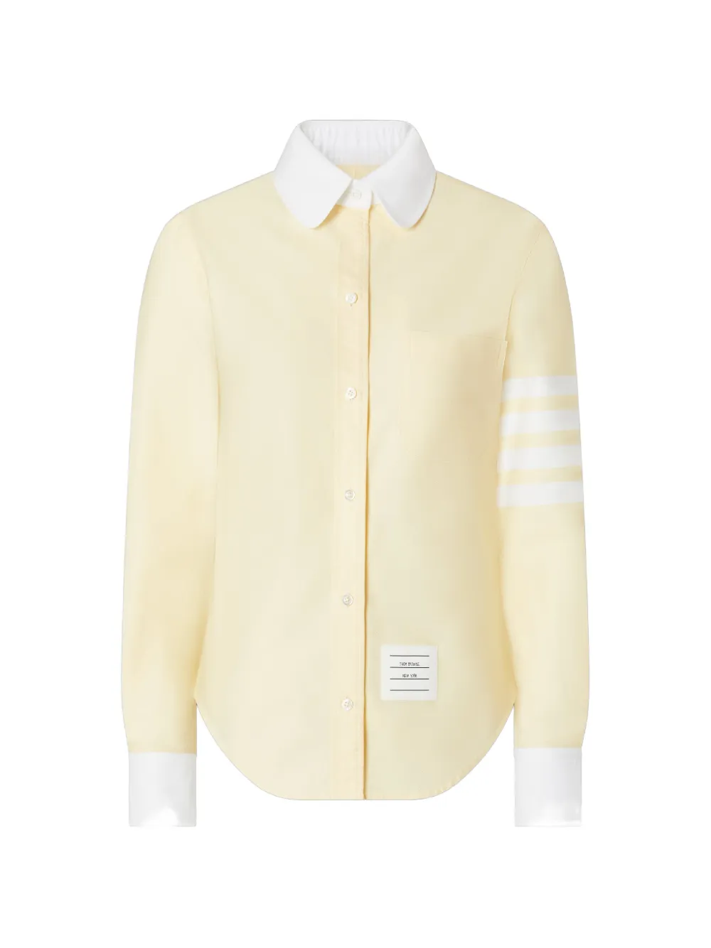 Thom Browne 4-Bar Oxford-Hemd - Gelb