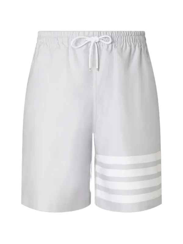 Thom Browne 4BAR オックスフォード ショートパンツ | グレー
