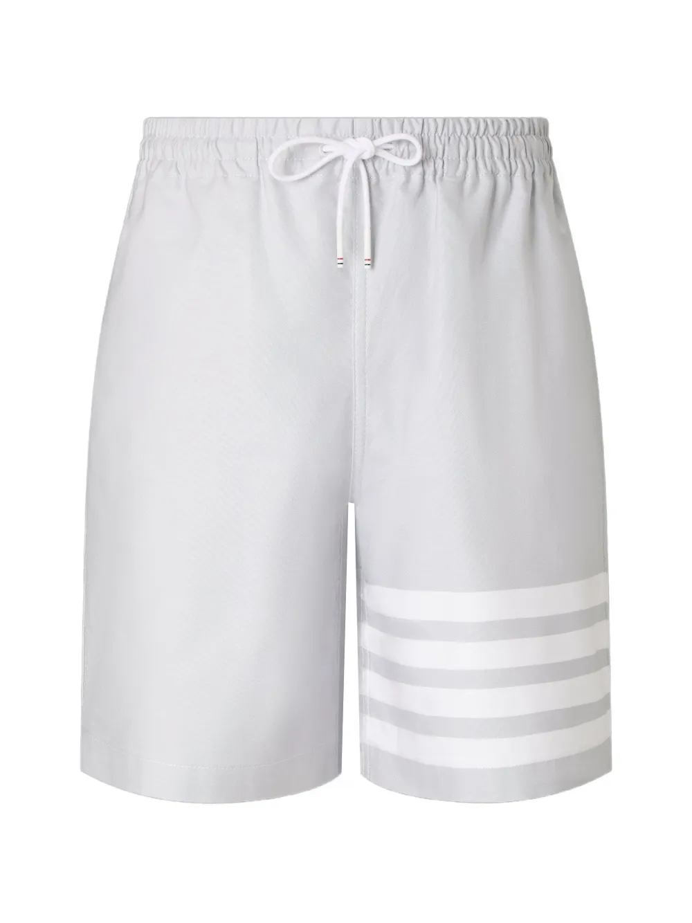 Thom Browne oxford 4-Bar rugby shorts