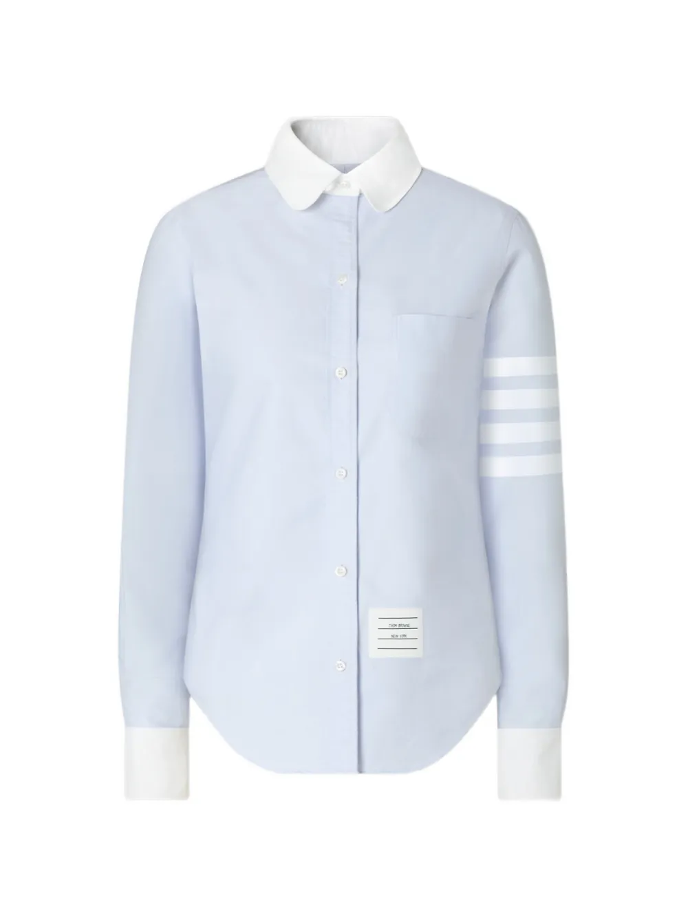 Thom Browne Camicia Oxford con dettaglio a 4 righe - Blu