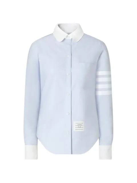 Thom Browne camisa oxford con motivo 4-Bar