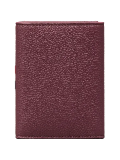 Thom Browne pebble-grain trifold wallet