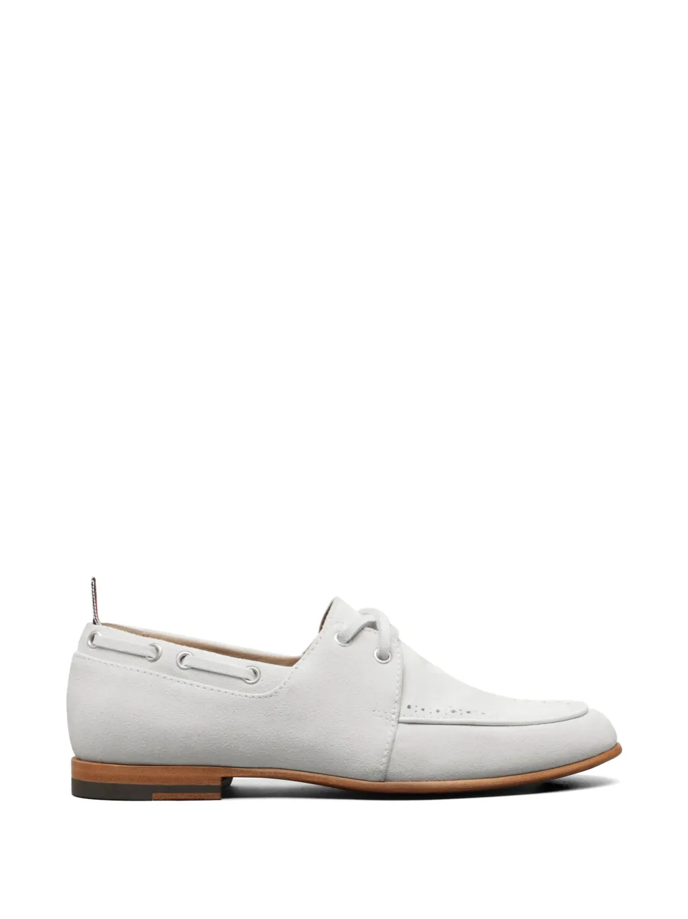 Thom Browne Mocassini con dettaglio brogue - Bianco